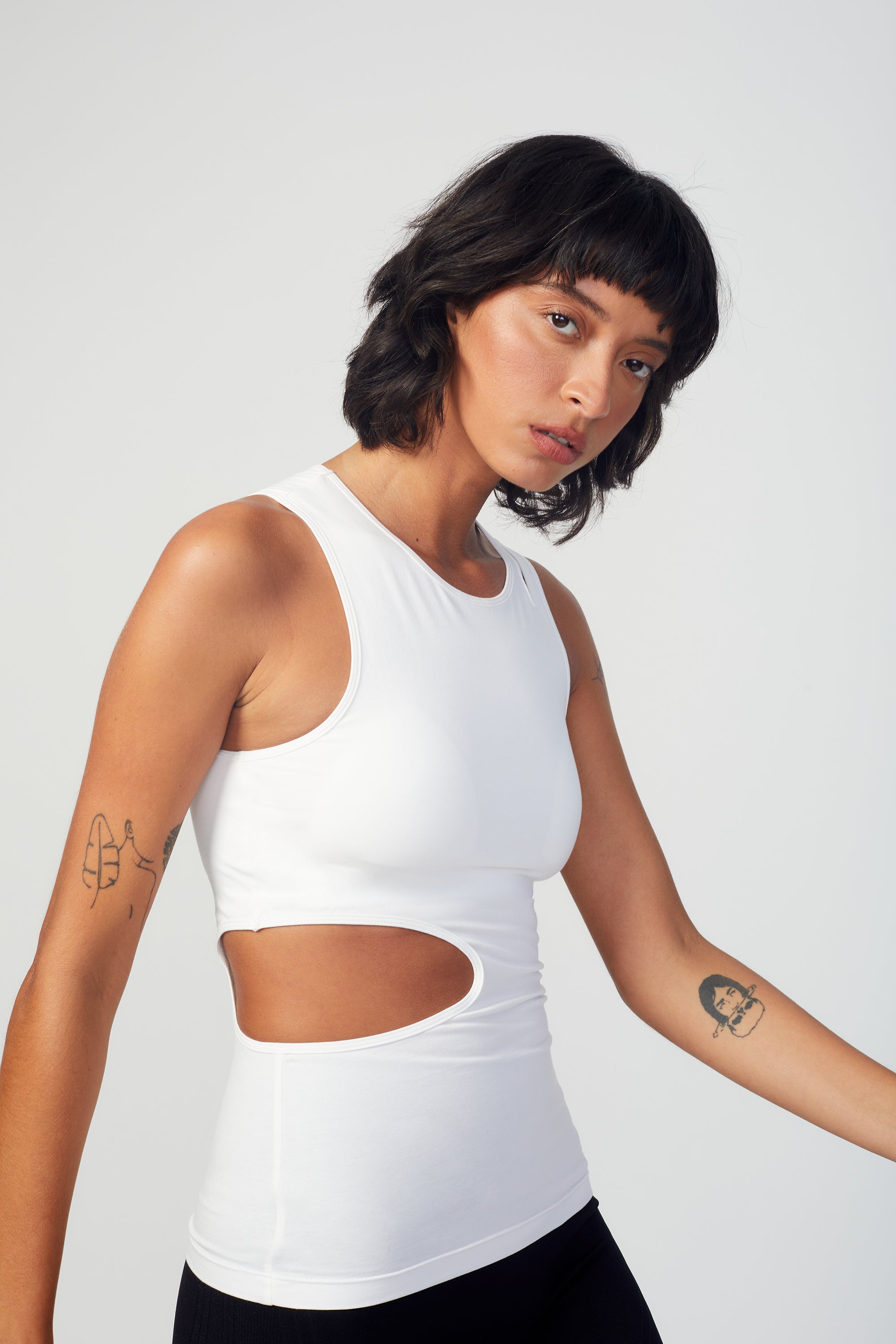 Venus Top With Cut Outs