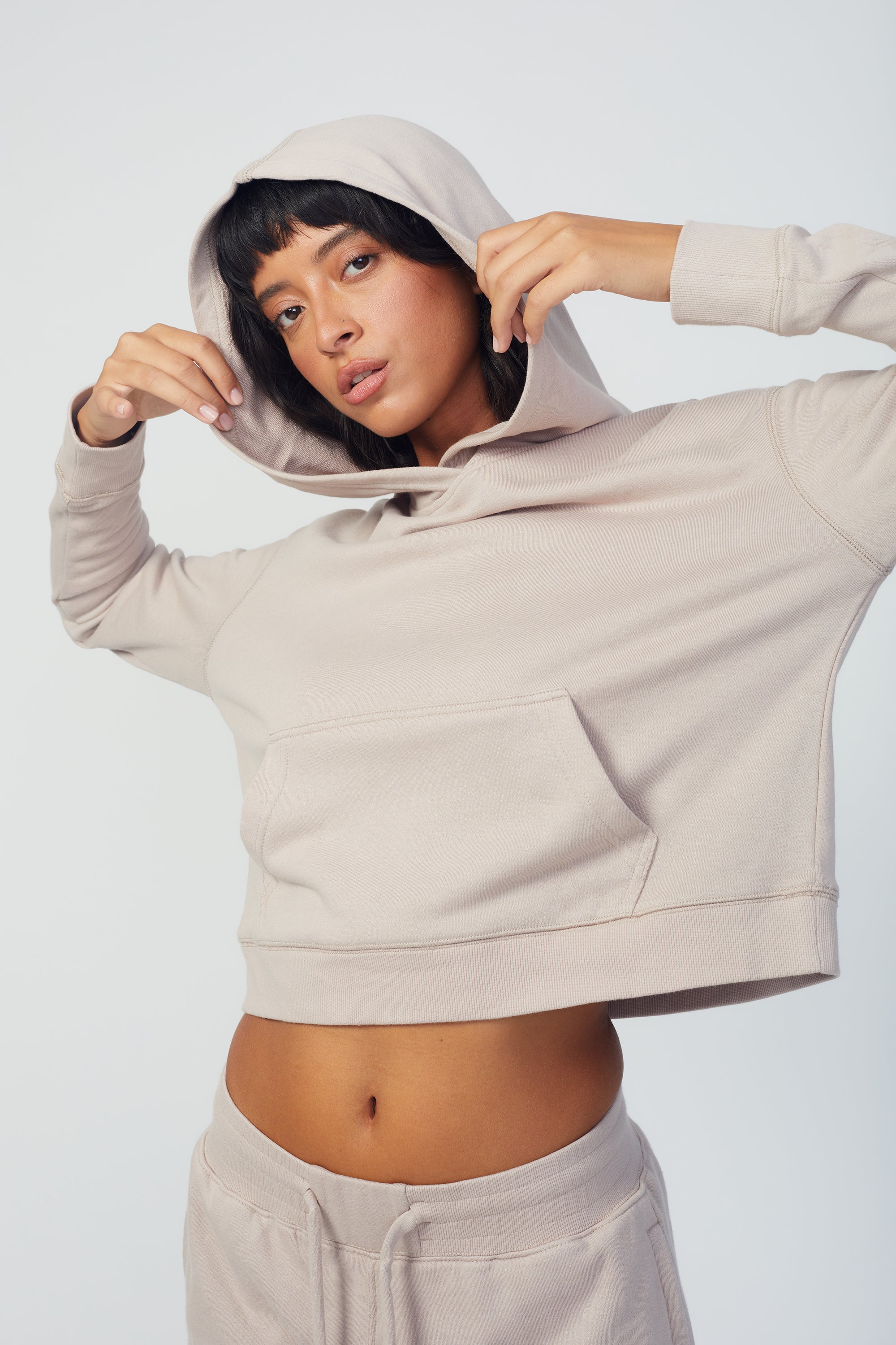 Carlyle Cropped Hoodie