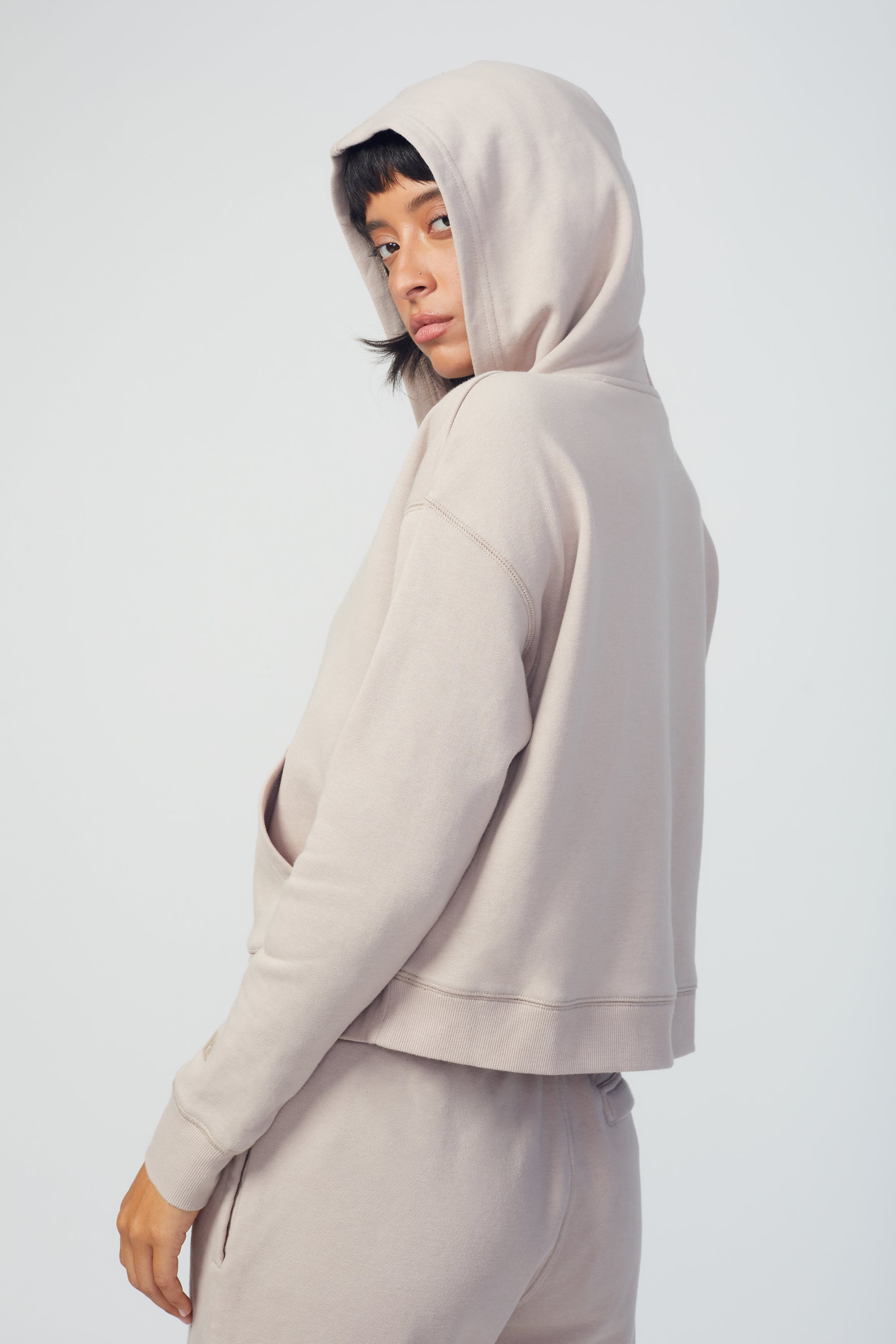 Carlyle Cropped Hoodie