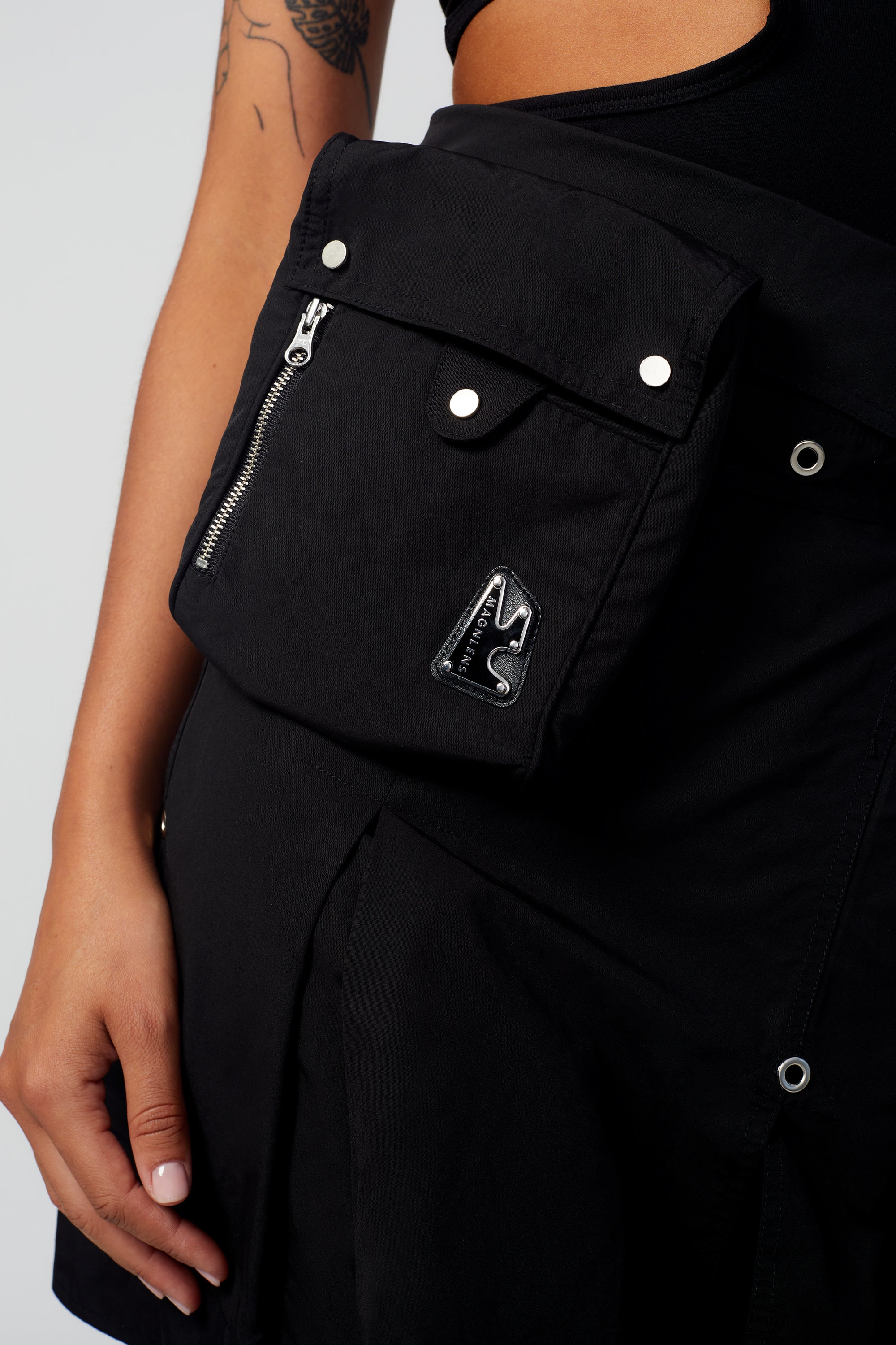Cass Ripstop Wrap Skirt