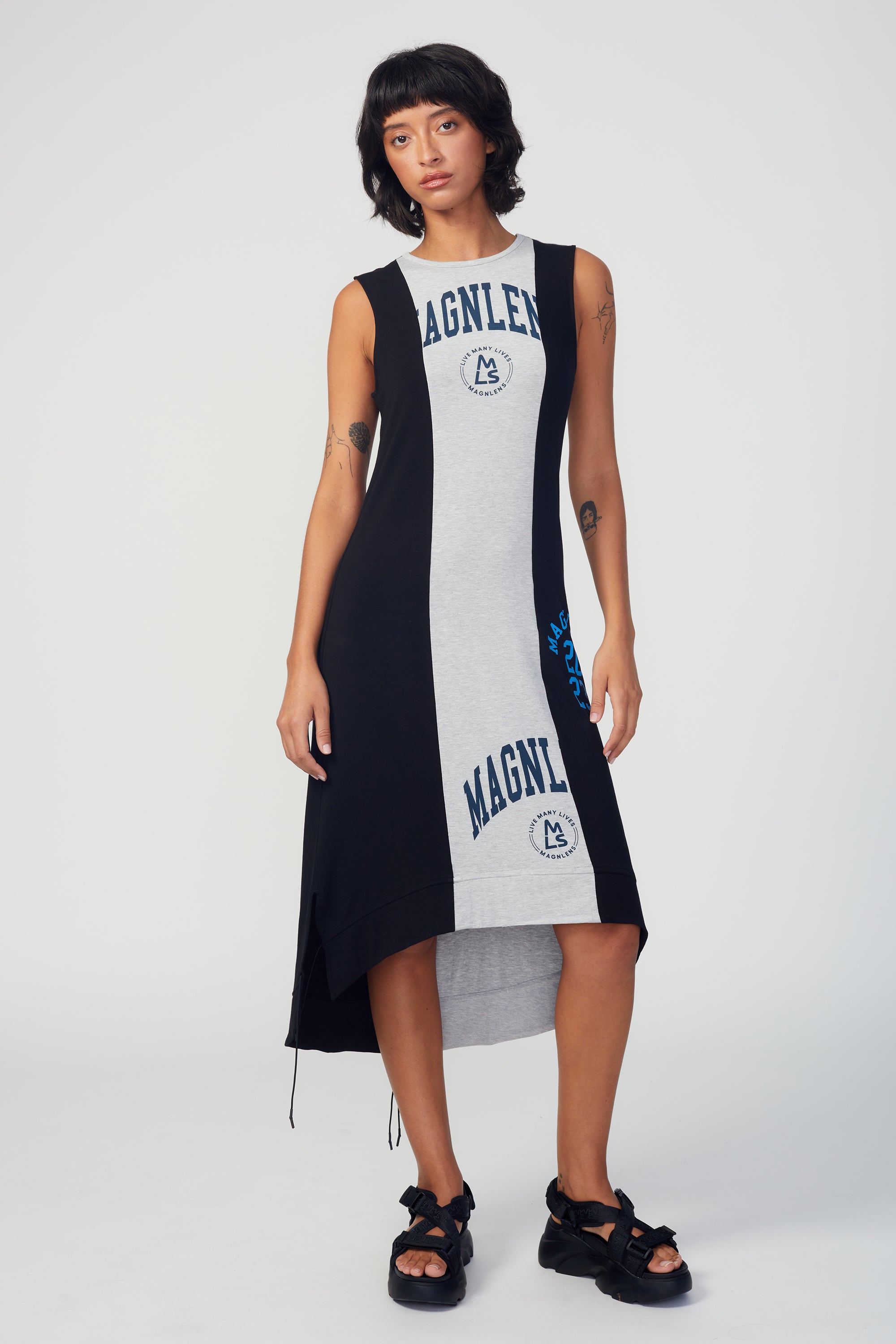 Acari Spliced Dress
