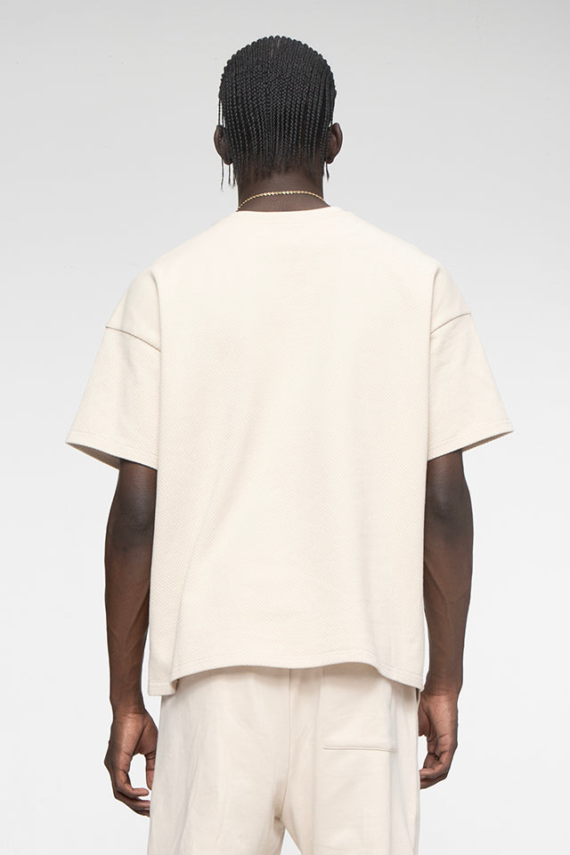 Essential Jacquard Boxy Tee