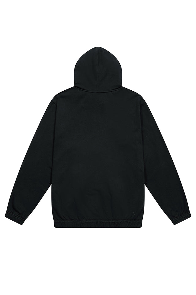 Essential Banded Zip-Up Hoodie