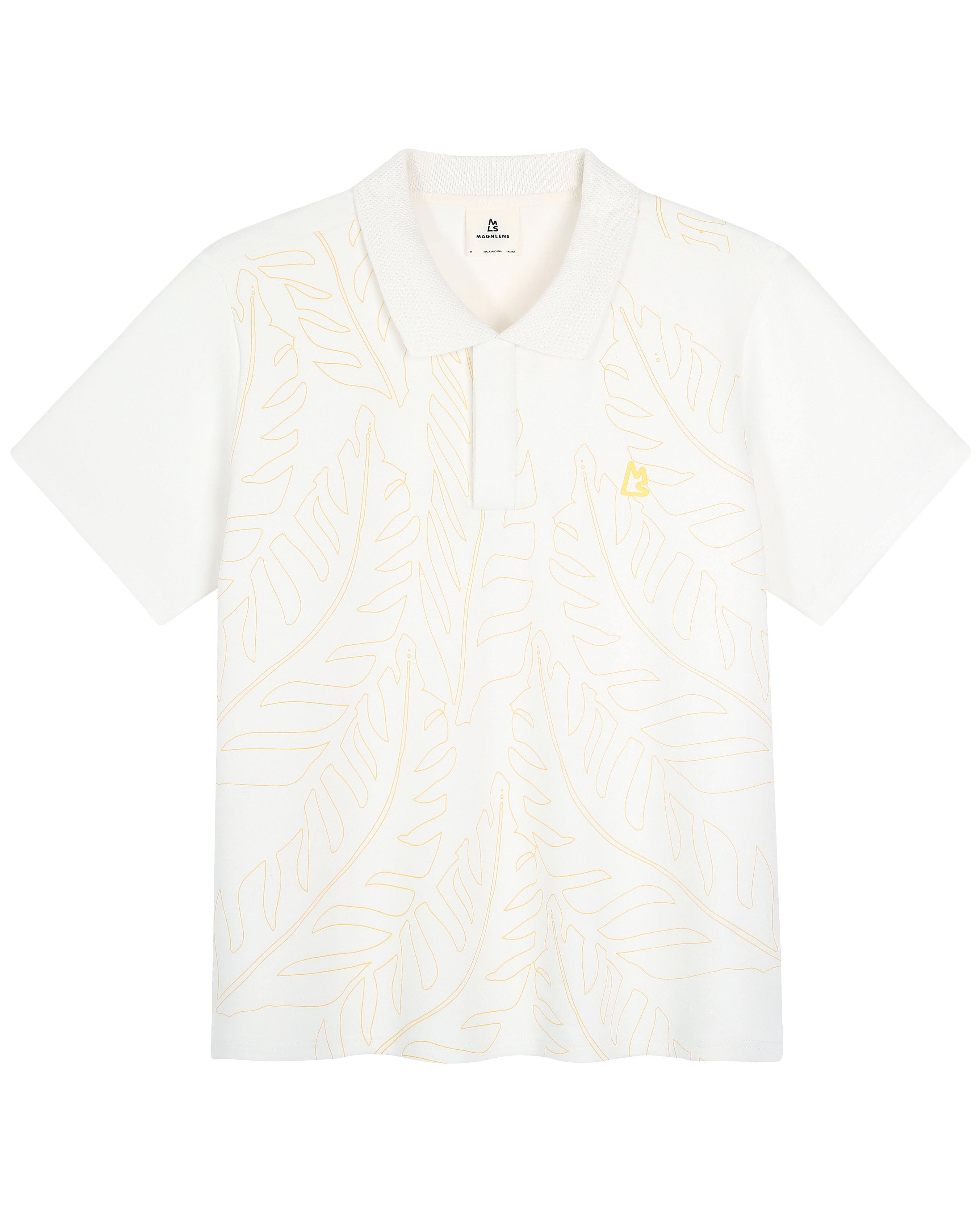 Edinburgh Palm Fitted Polo