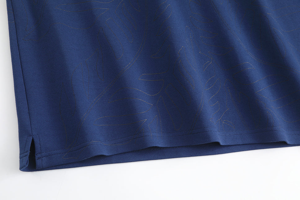 Edinburgh Palm Fitted Polo