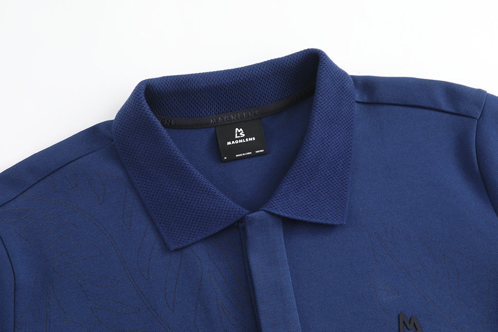 Edinburgh Palm Fitted Polo