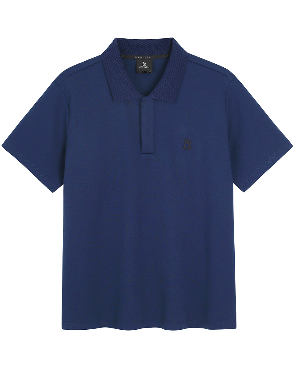 Edinburgh Palm Fitted Polo