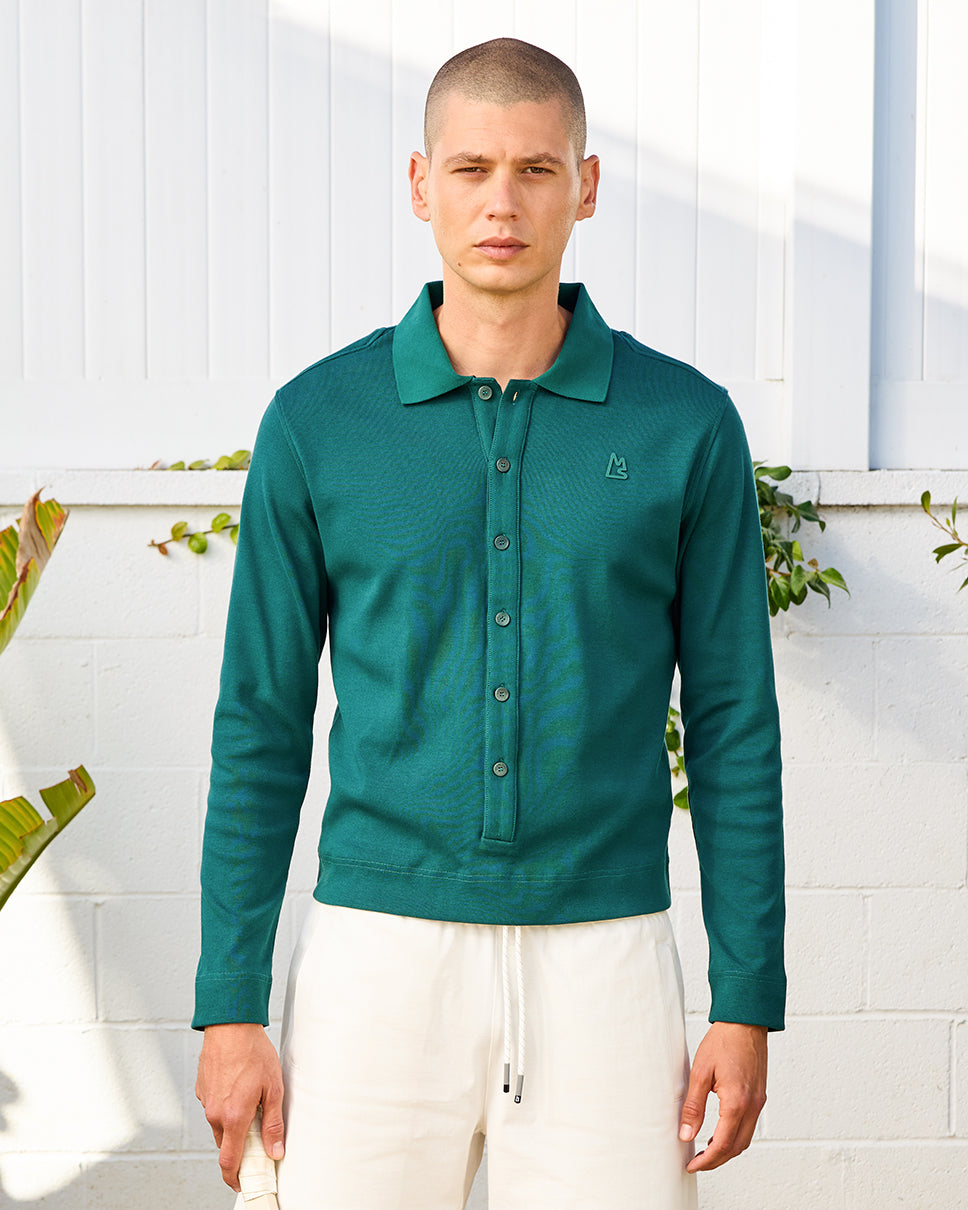 Clubhouse Long Sleeve Polo