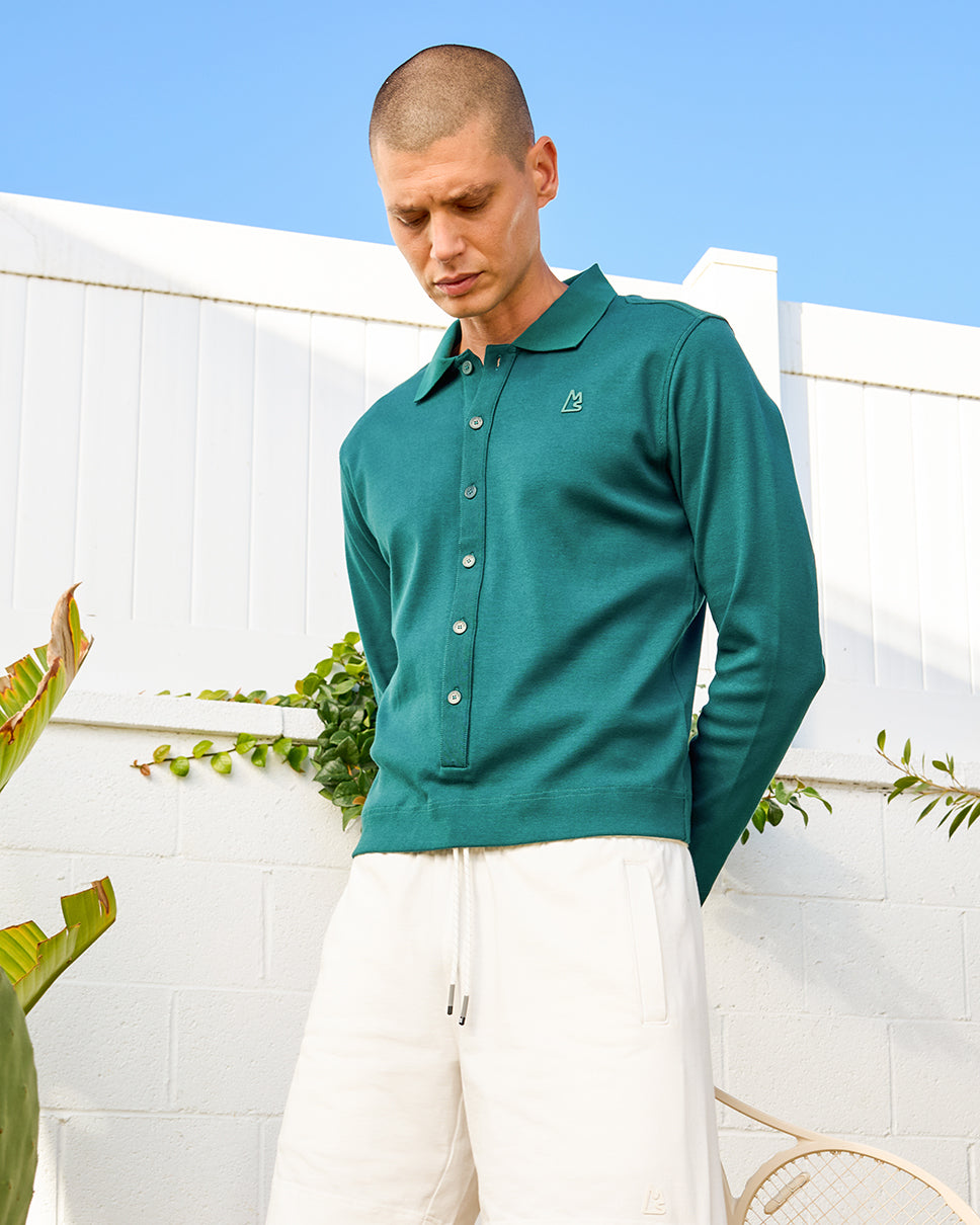 Clubhouse Long Sleeve Polo