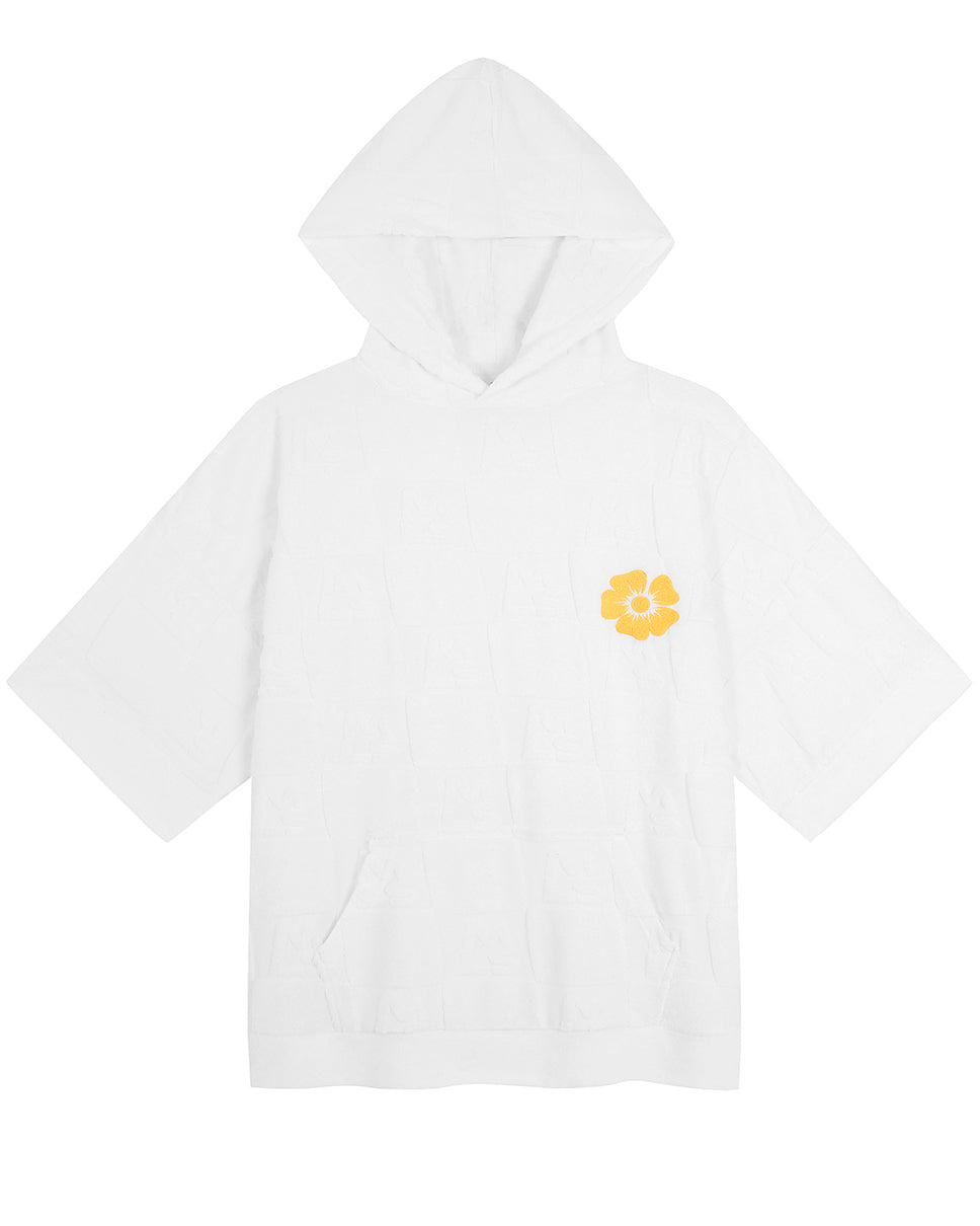 Bloom Toweling Short Sleeve Hoodie