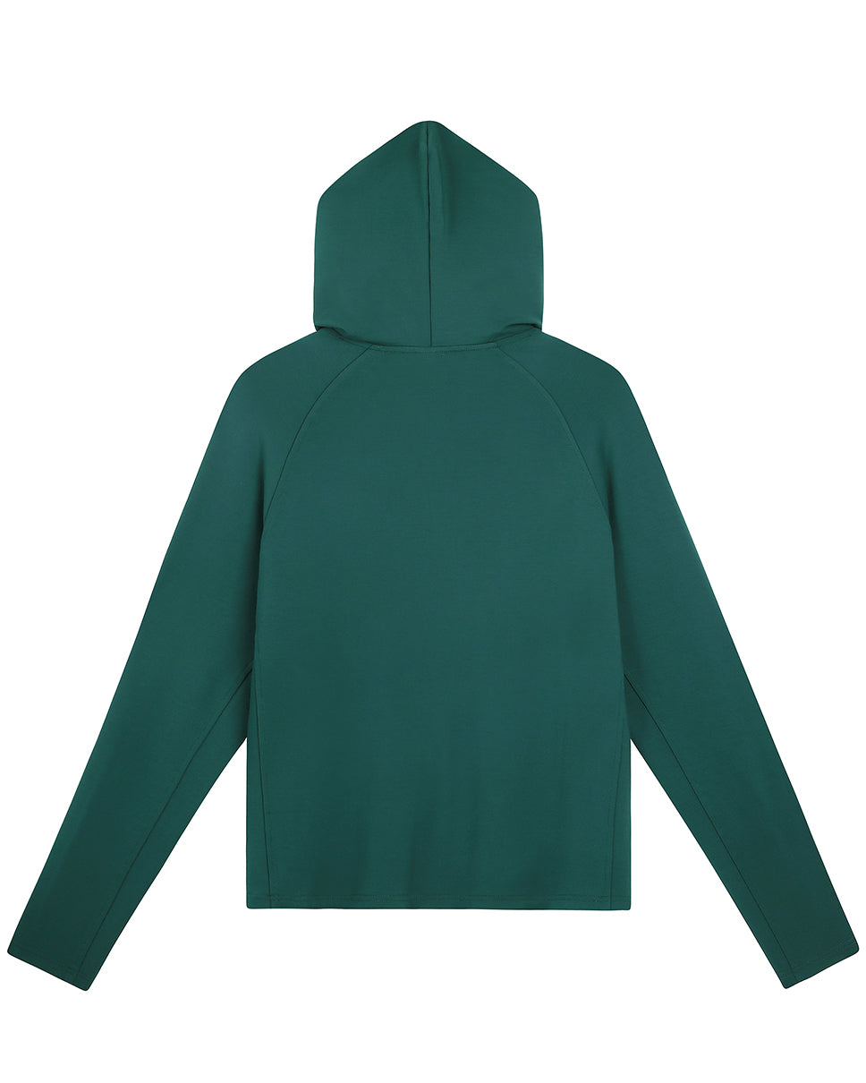 Linford Modal Zip Pullover Hoodie