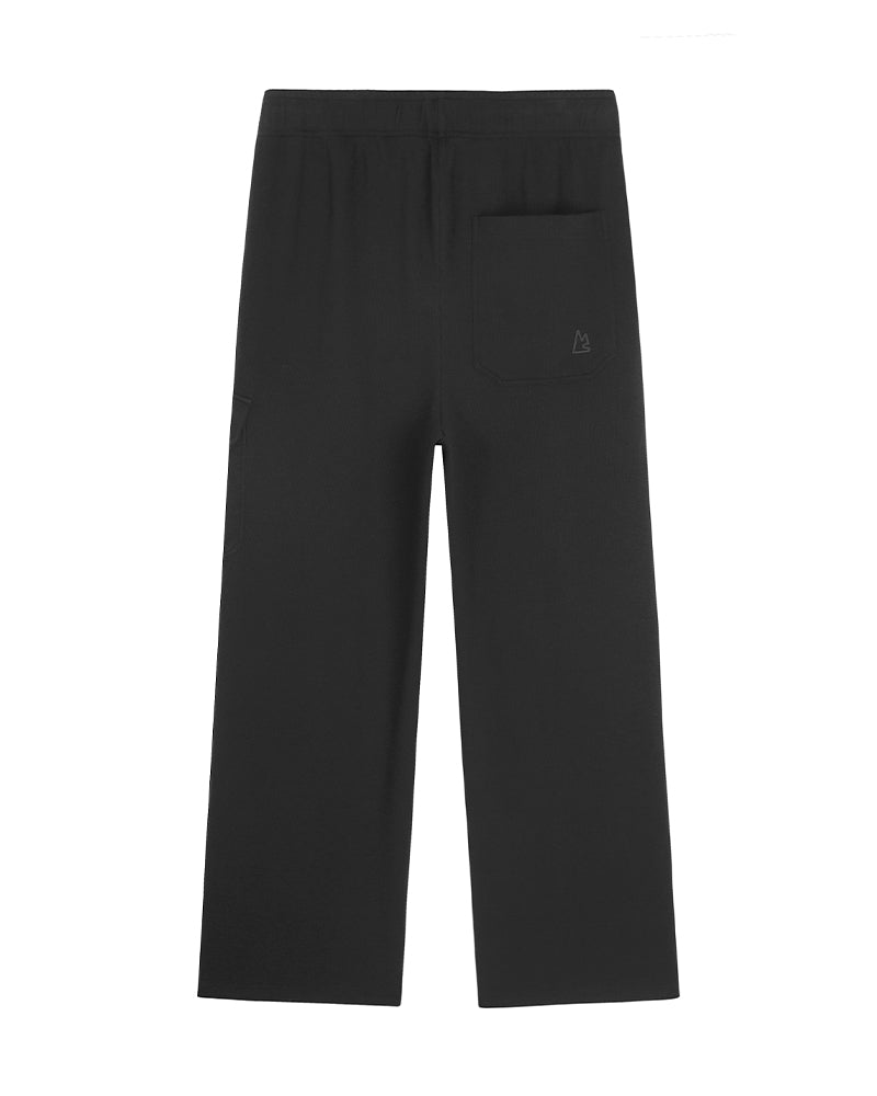 Waffle Knit Relaxed Pants