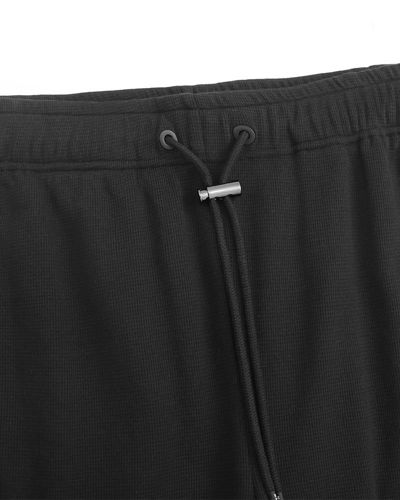 Waffle Knit Relaxed Pants