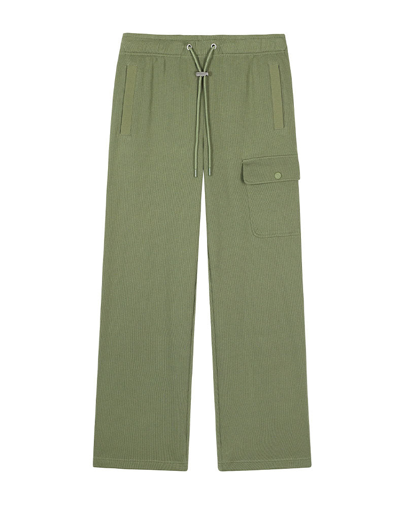 Waffle Knit Relaxed Pants