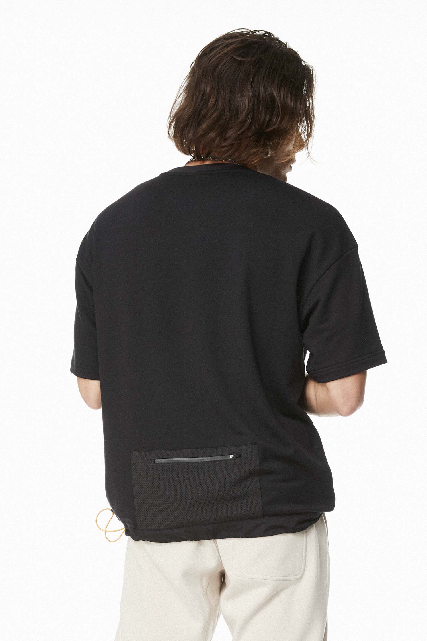 Sierra Mixed Media Pocket Tee