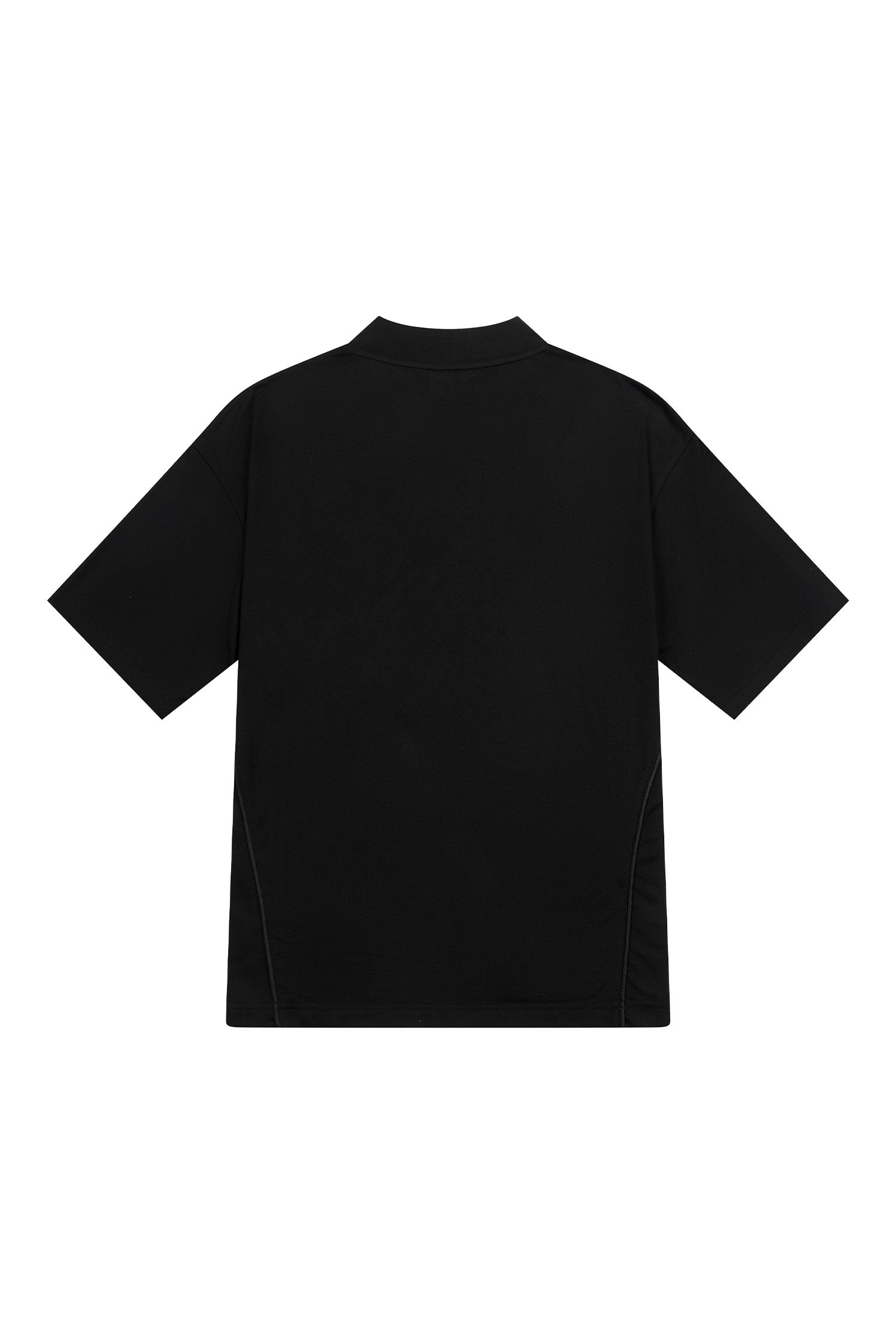 Ridge Mock Neck Boxy Tee