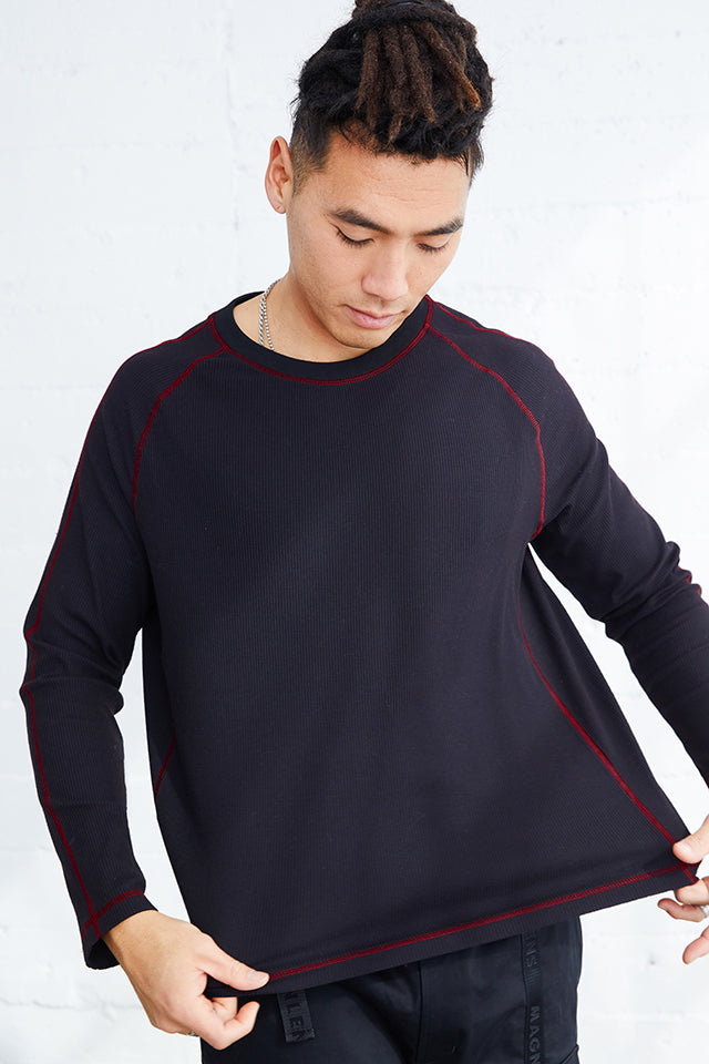 Seismic Ribbed Long Sleeve