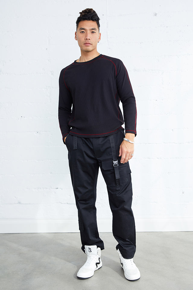 Seismic Ribbed Long Sleeve