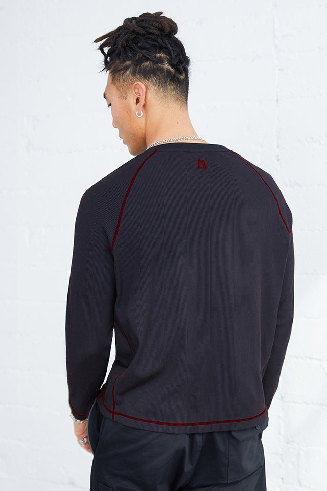 Seismic Ribbed Long Sleeve