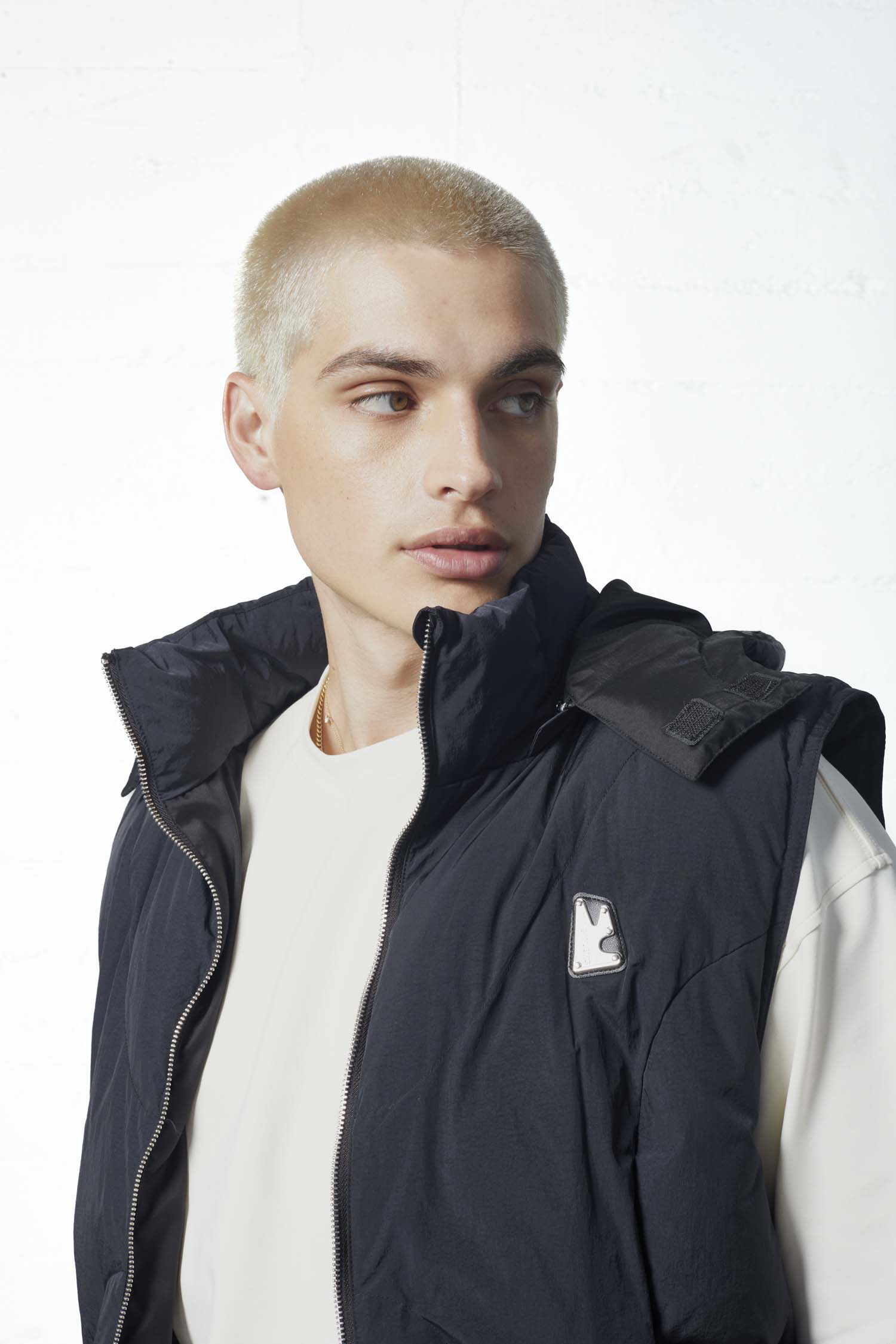 Vallis Cropped Puffer Vest