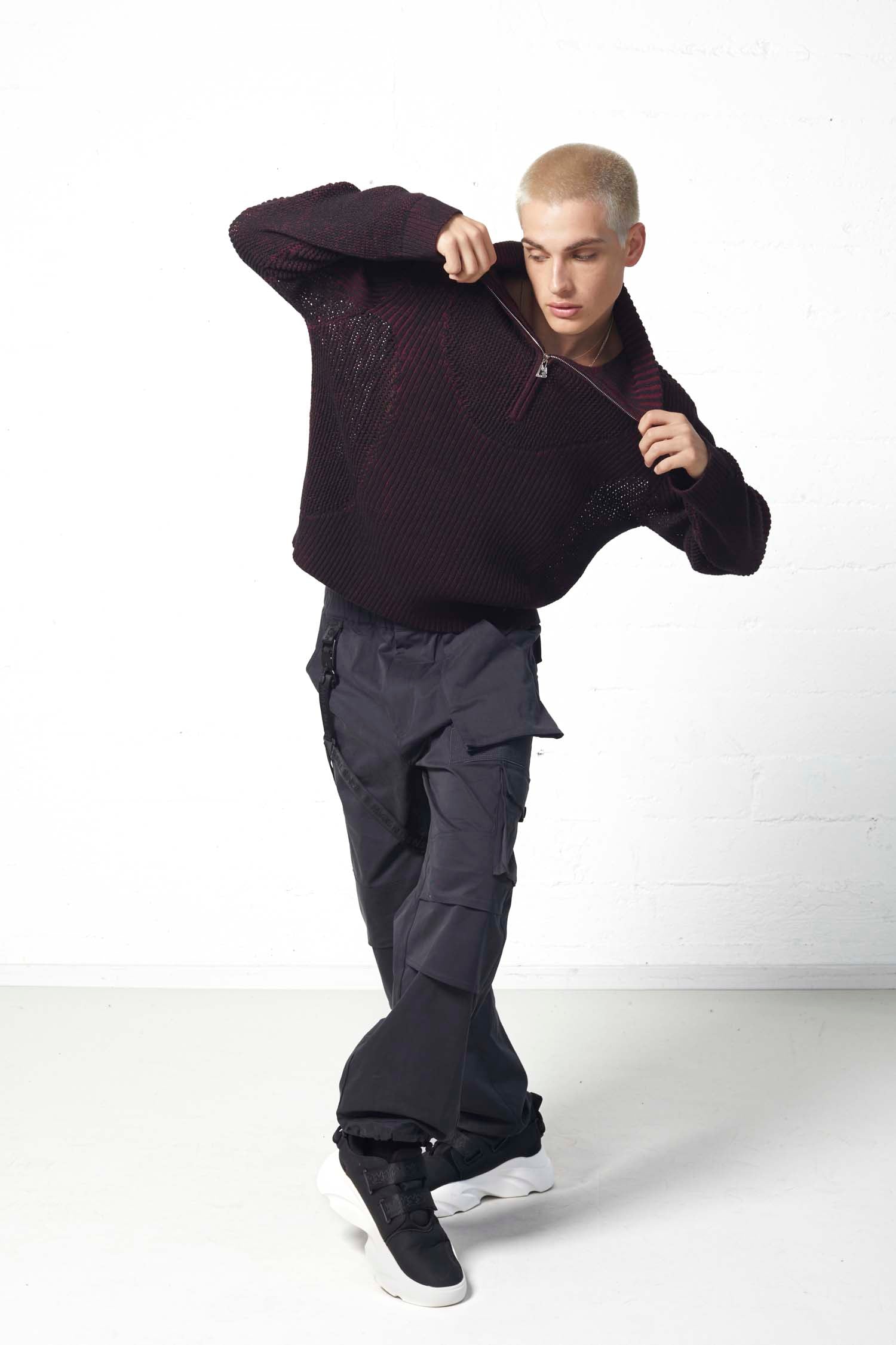 Silica Zip-Up Sweater