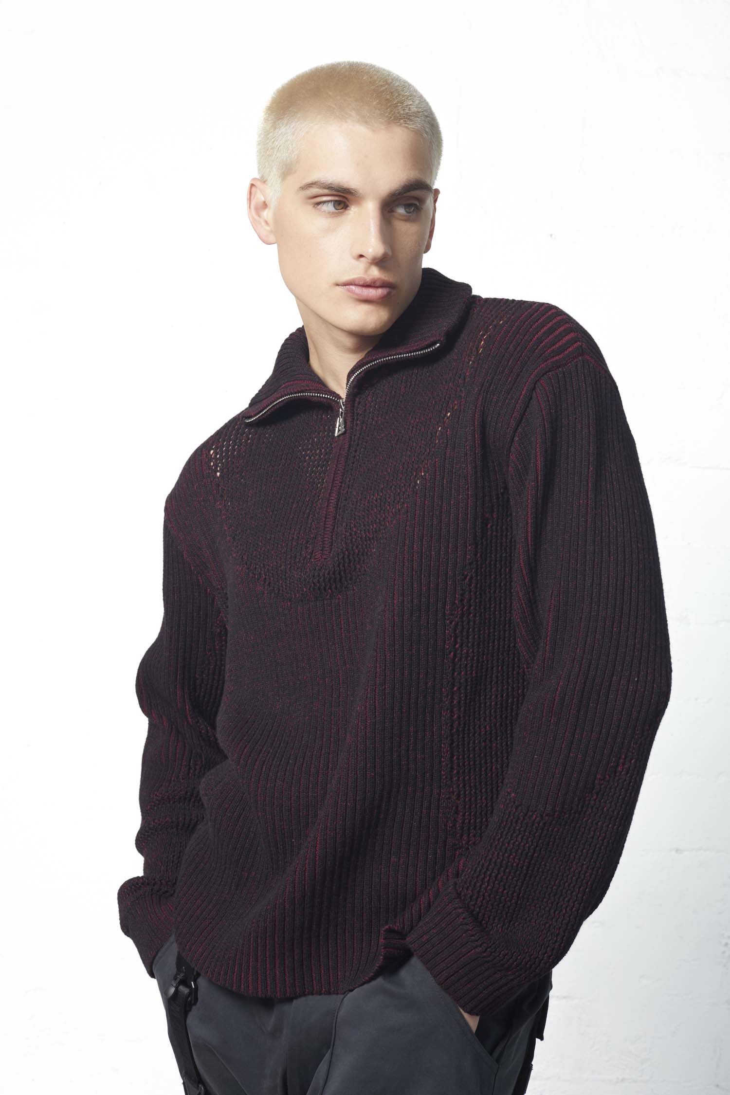 Silica Zip-Up Sweater