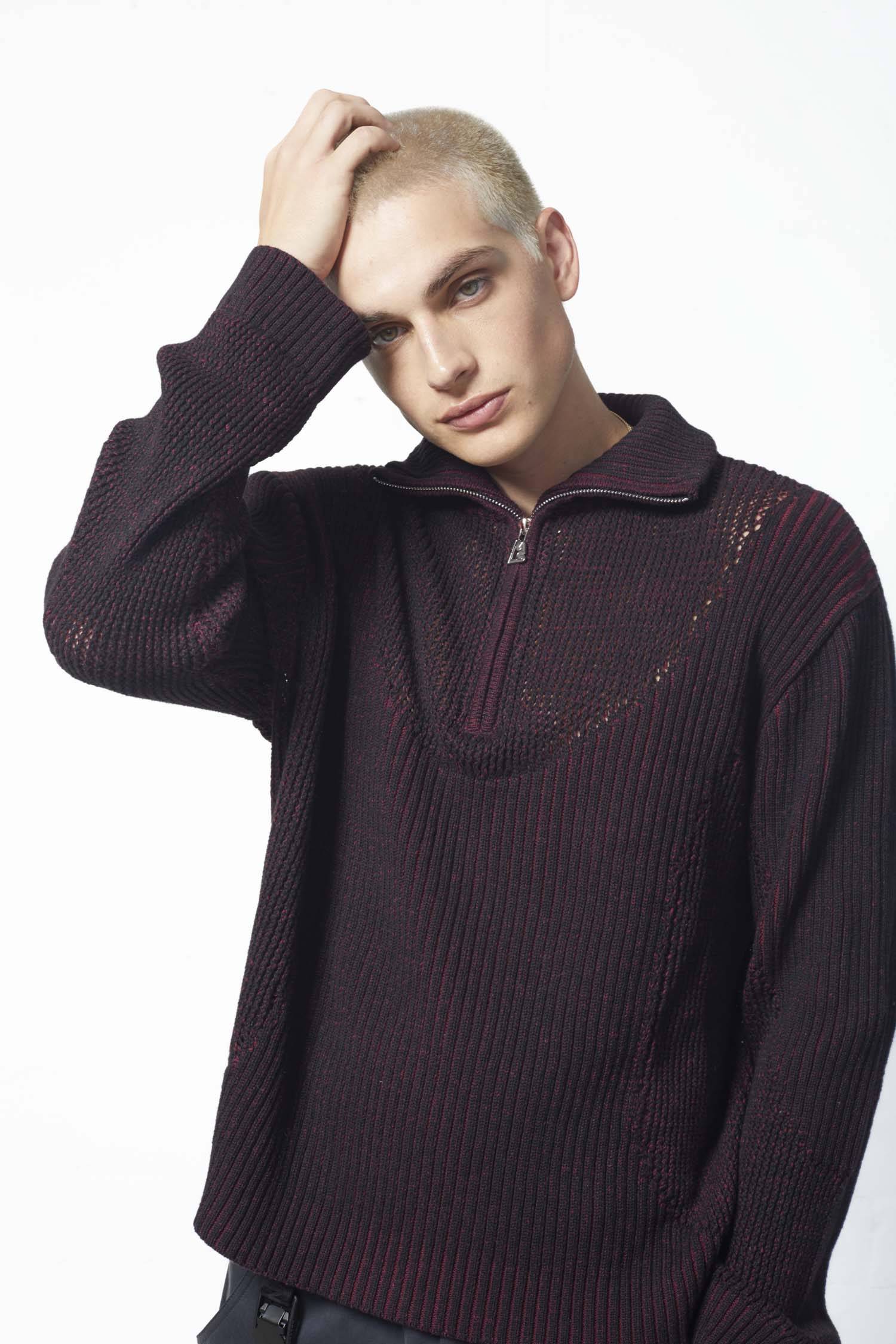 Silica Zip-Up Sweater