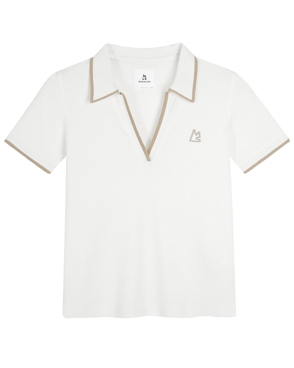 Women's White Alice Roya Polo