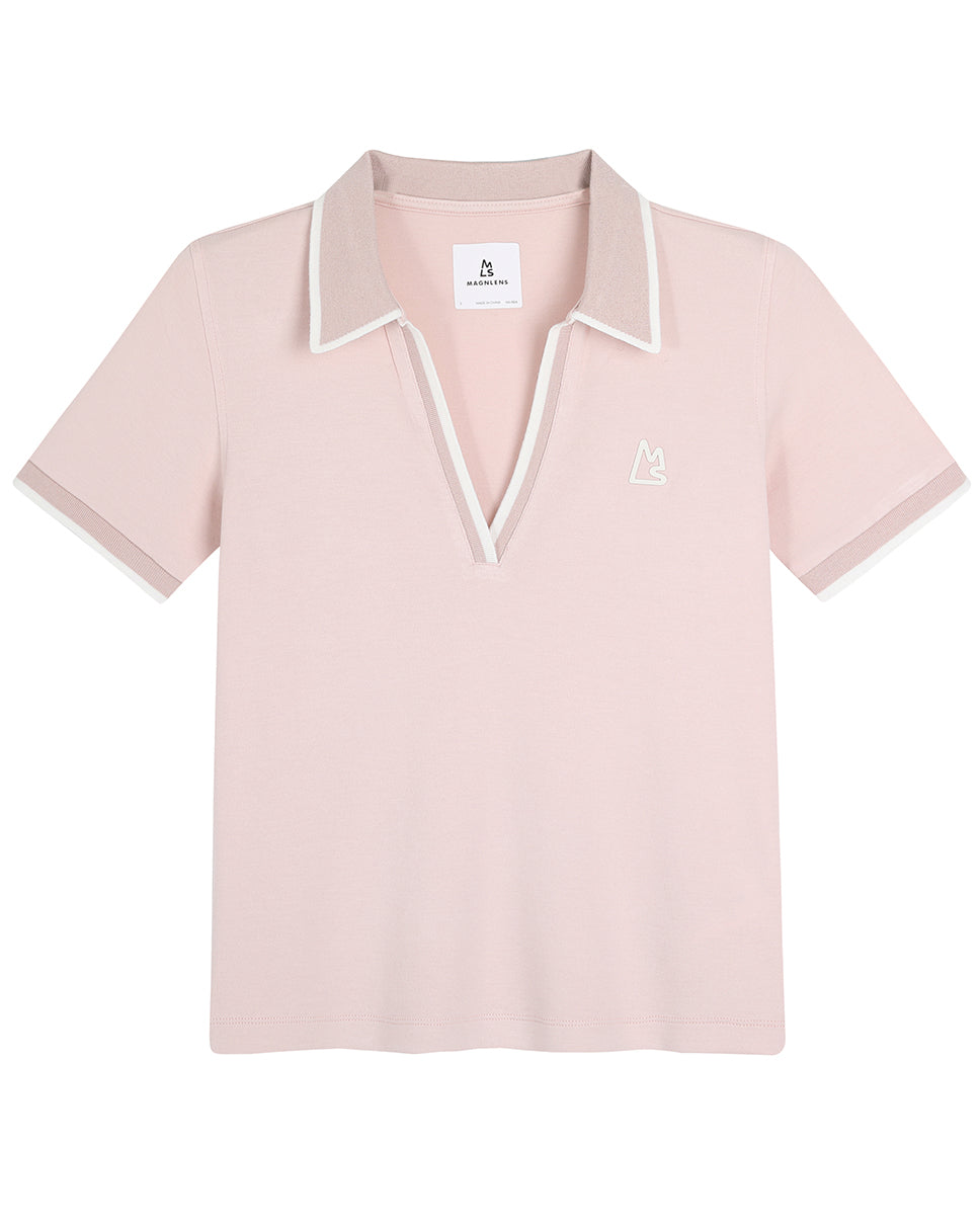 Women's Pale Pink Alice Roya Polo
