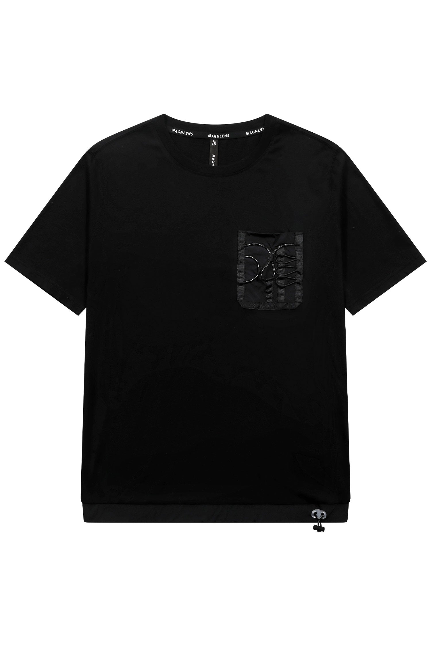 Technical Pocket Adjustable Hem T-Shirt