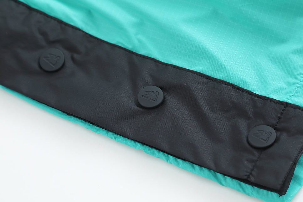 Turquoise Black Boxer Shorts
