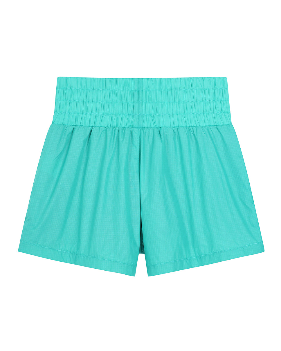 Turquoise Black Boxer Shorts