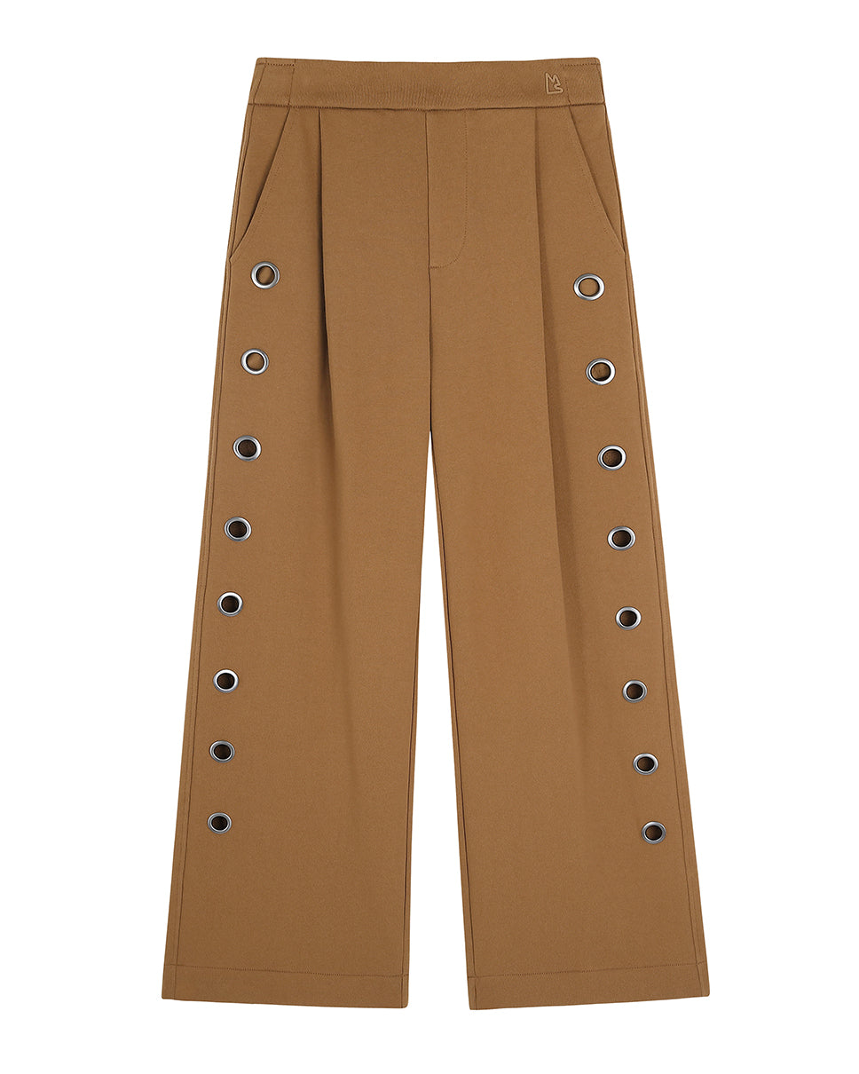 Women's Caramel Grommet Gracie Flare Pants