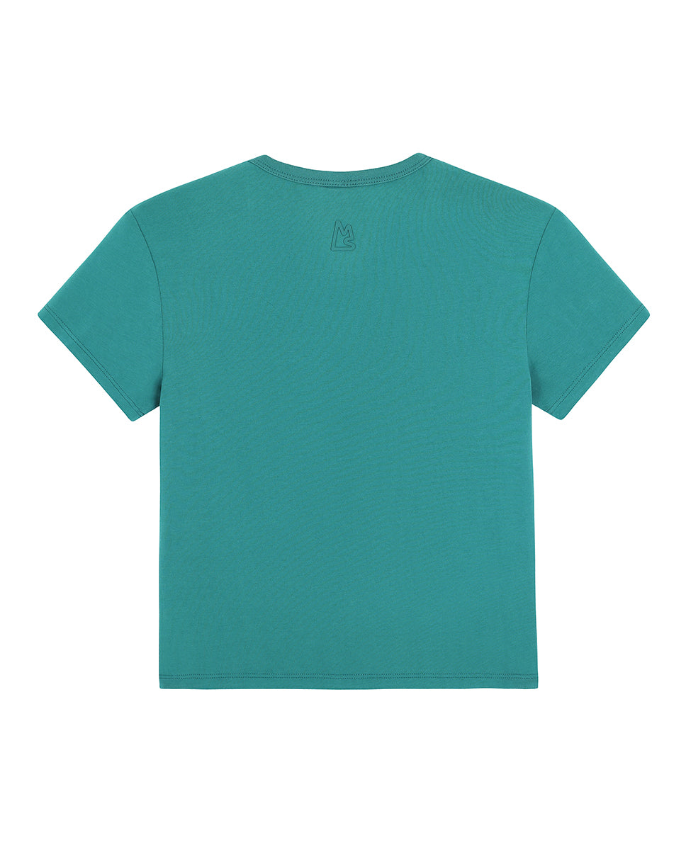 Donna Bamboo Scoop Tee
