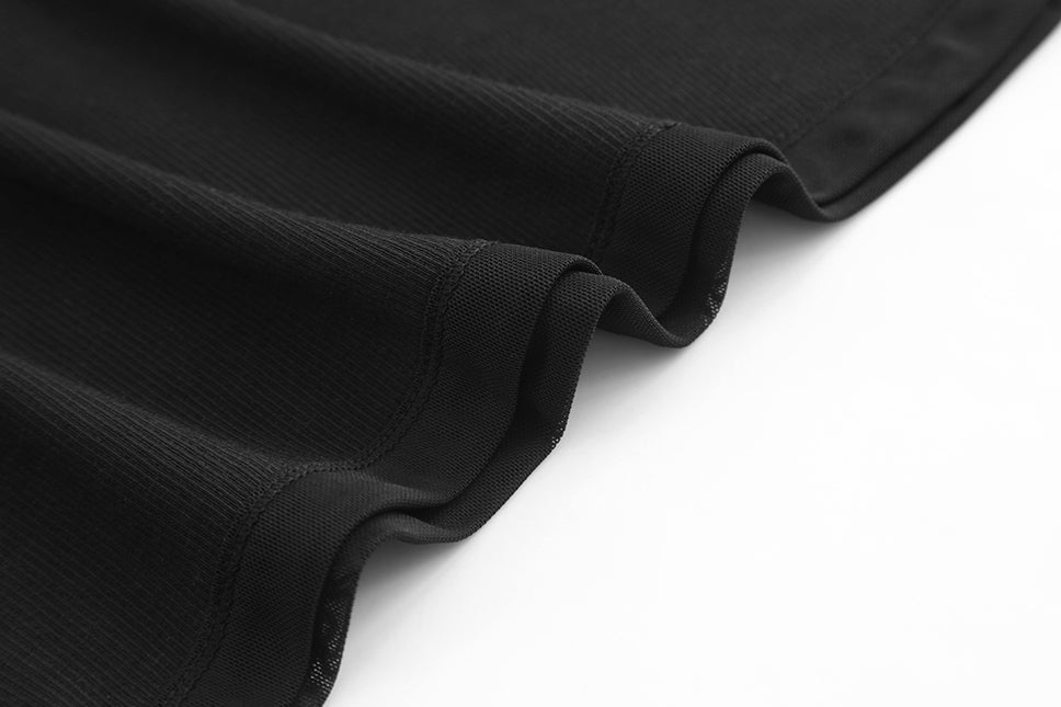 Black Rachel Rib Tank Top