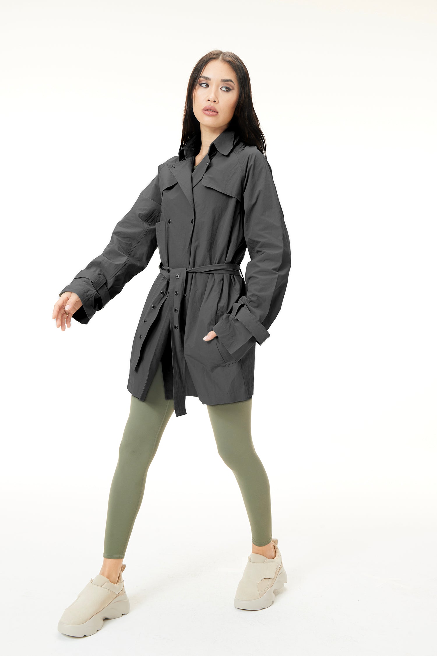 Lynx Technical Trench Coat