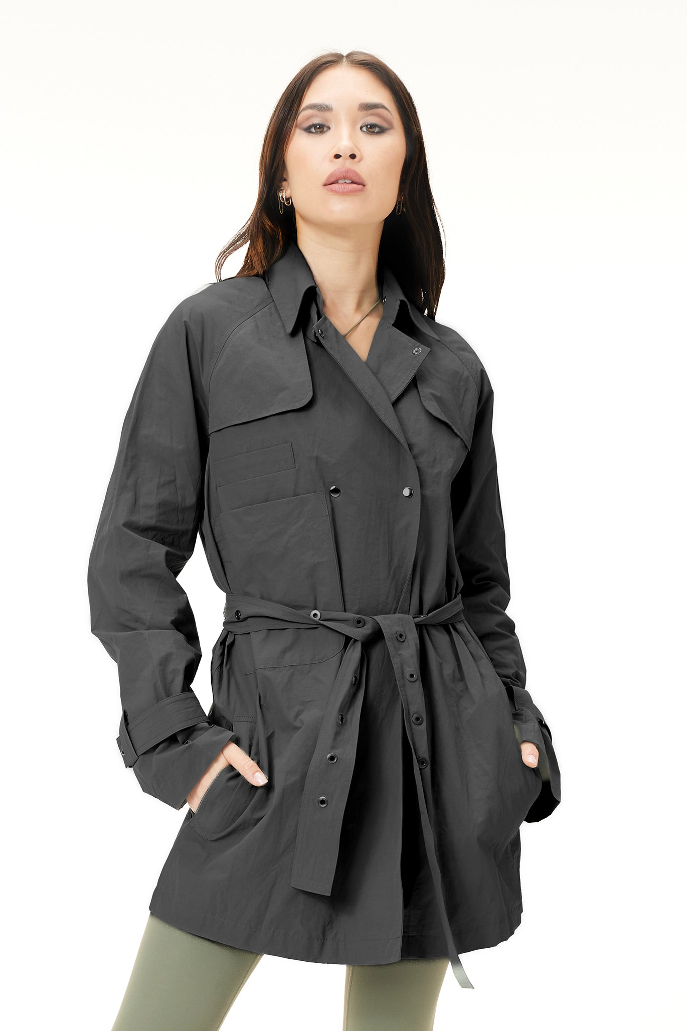 Lynx Technical Trench Coat