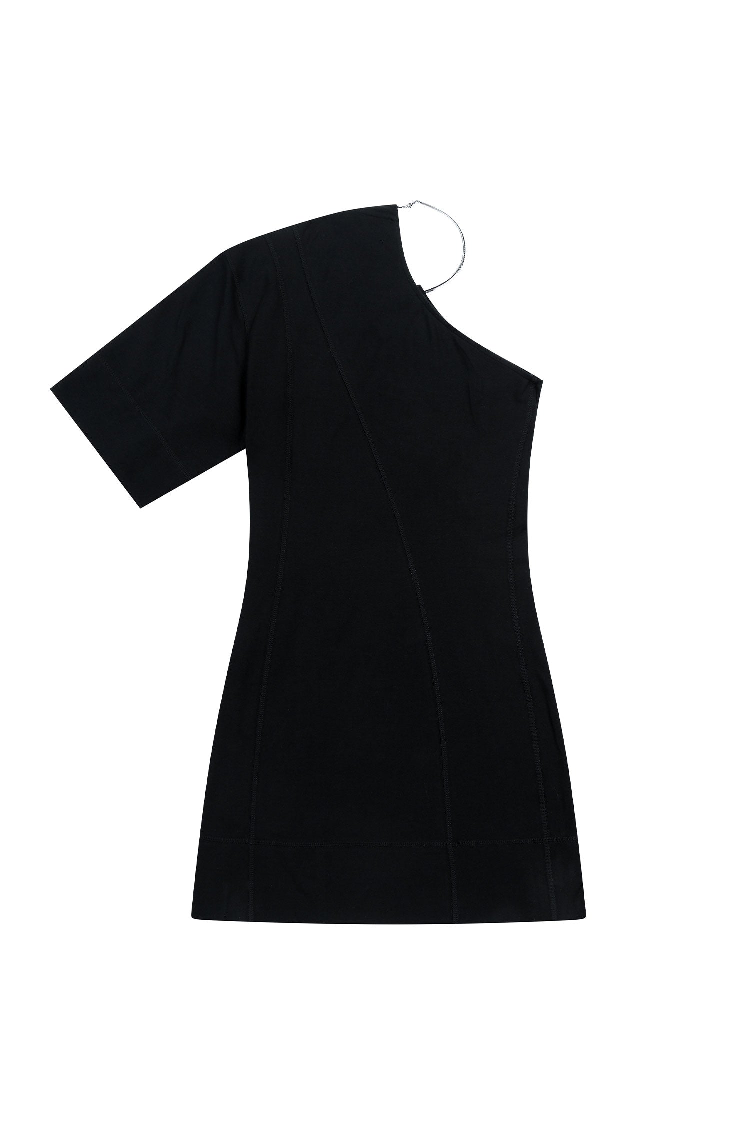 Crown One Shoulder Dress