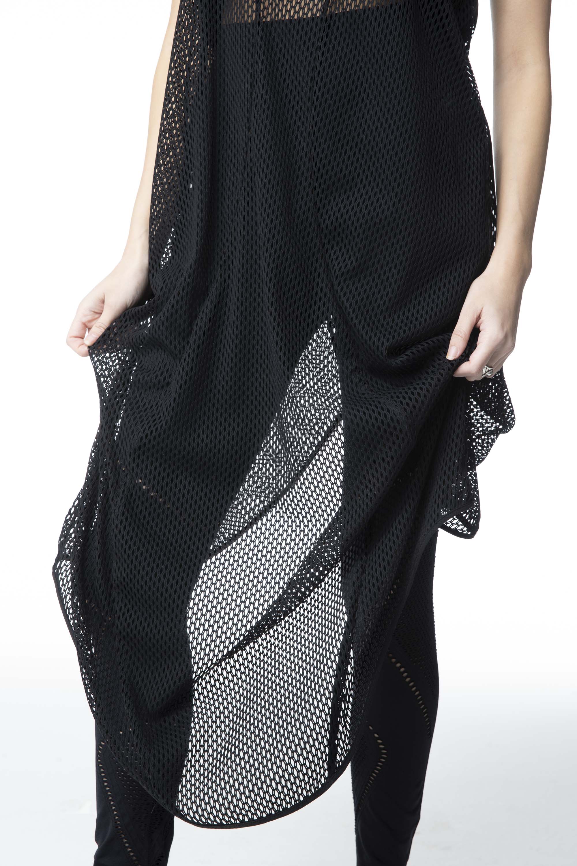 Mesh Maxi Dress