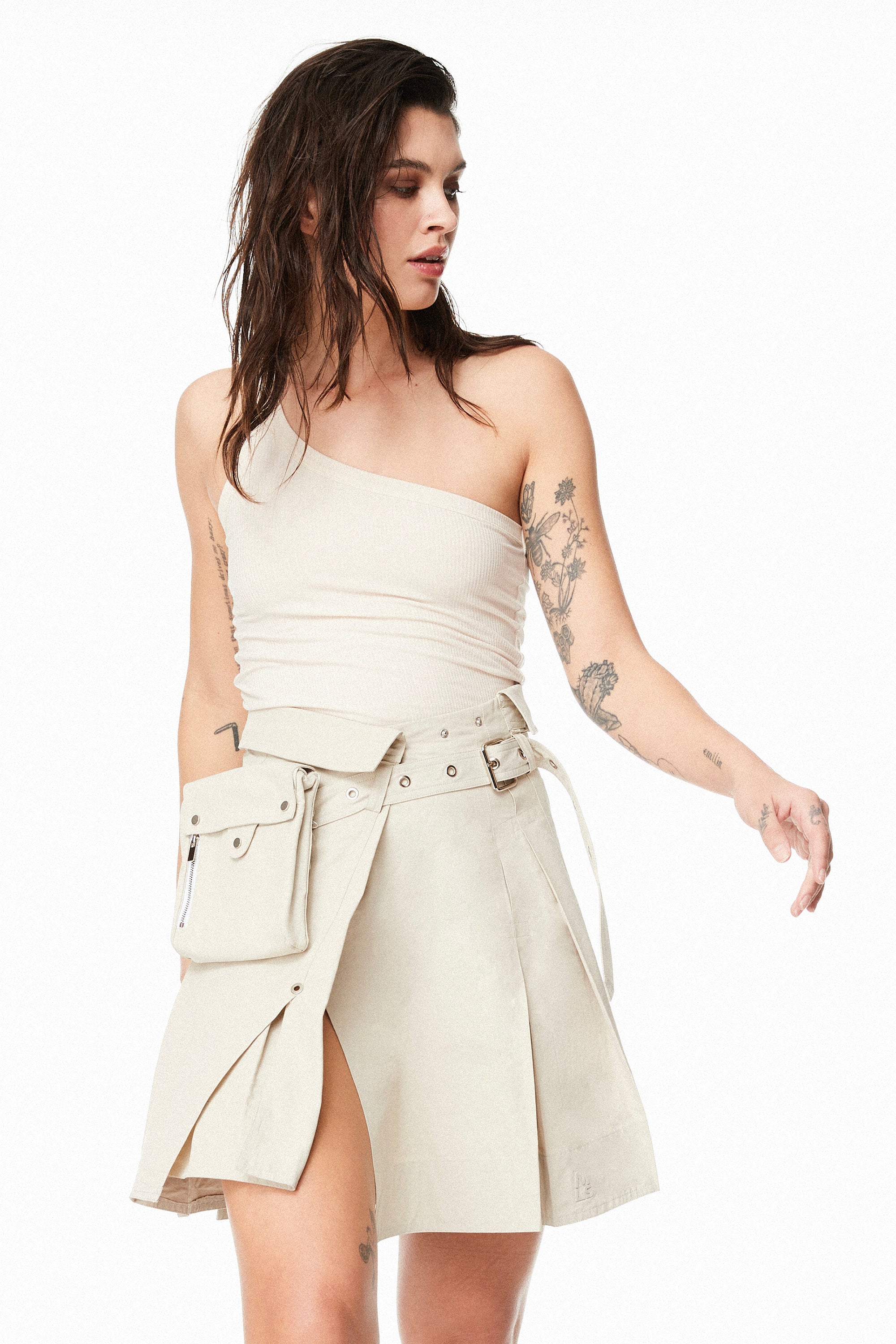 Asymmetrical Rib Tank (Set of Two)