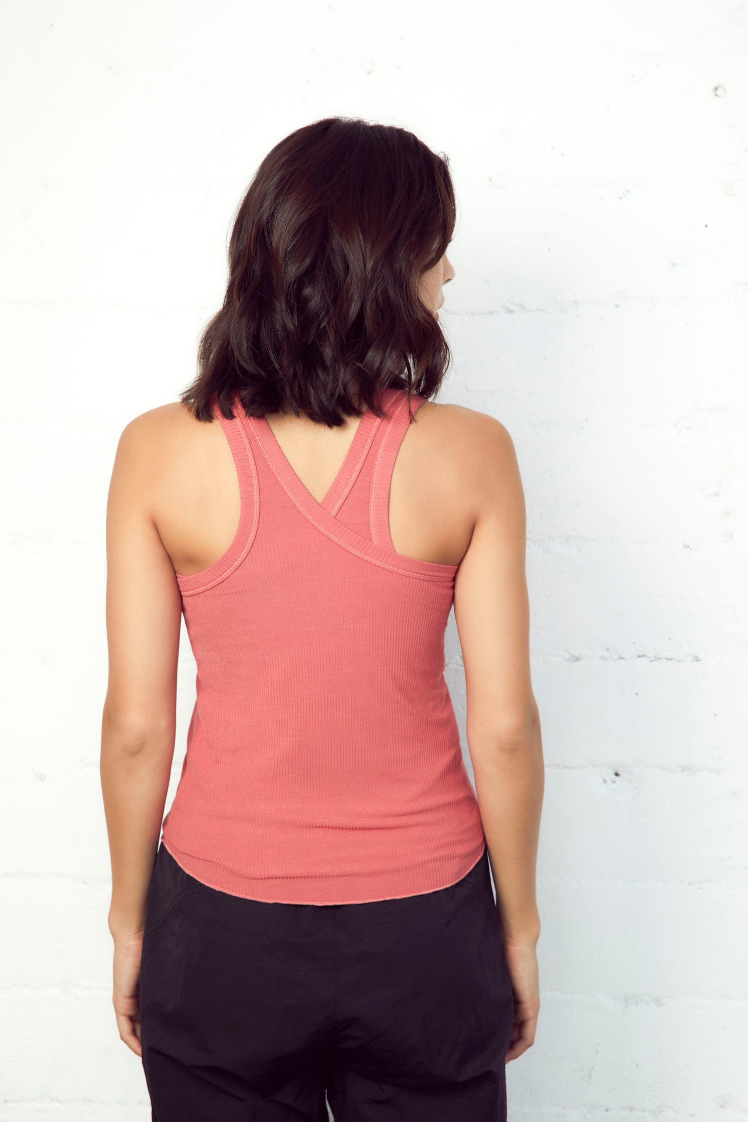 Asymmetrical Rib Tank (Set of Two)