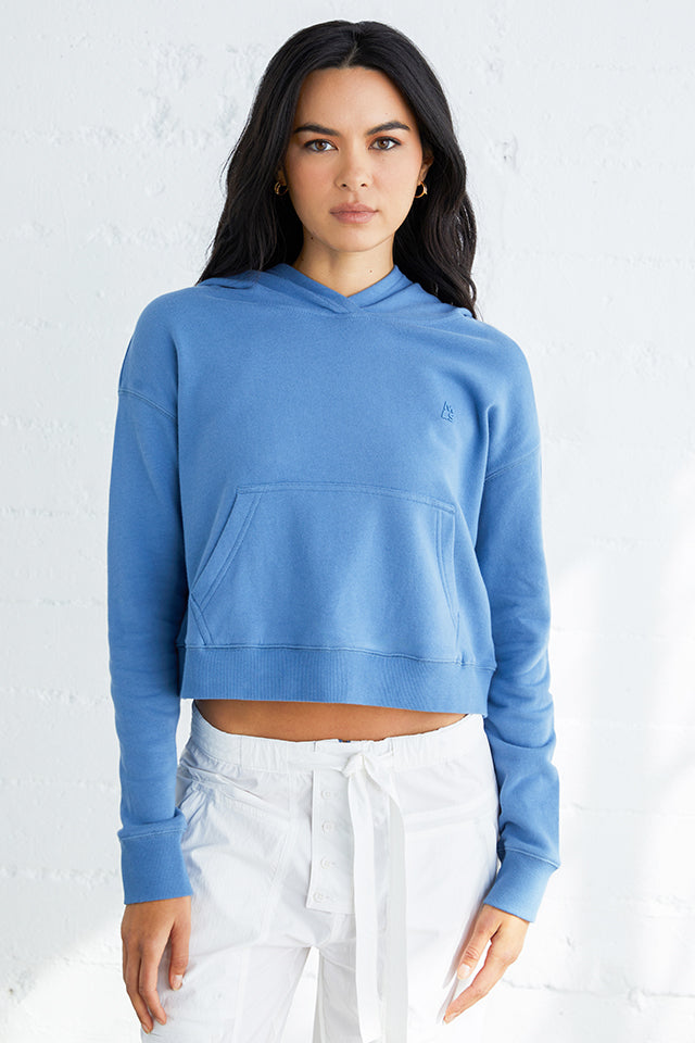 Essential Linden Cropped Hoodie