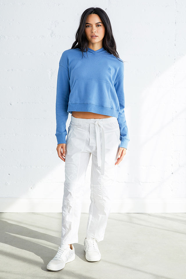 Essential Linden Cropped Hoodie