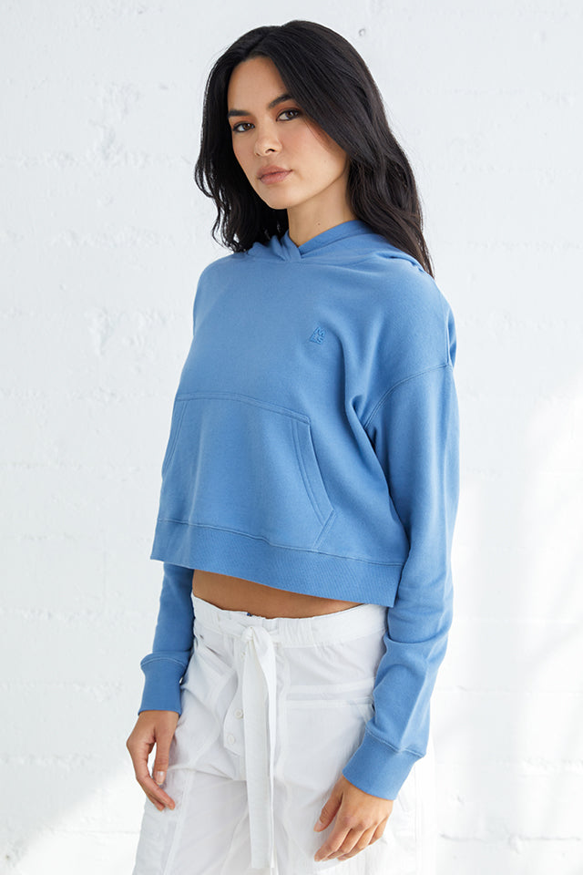 Essential Linden Cropped Hoodie
