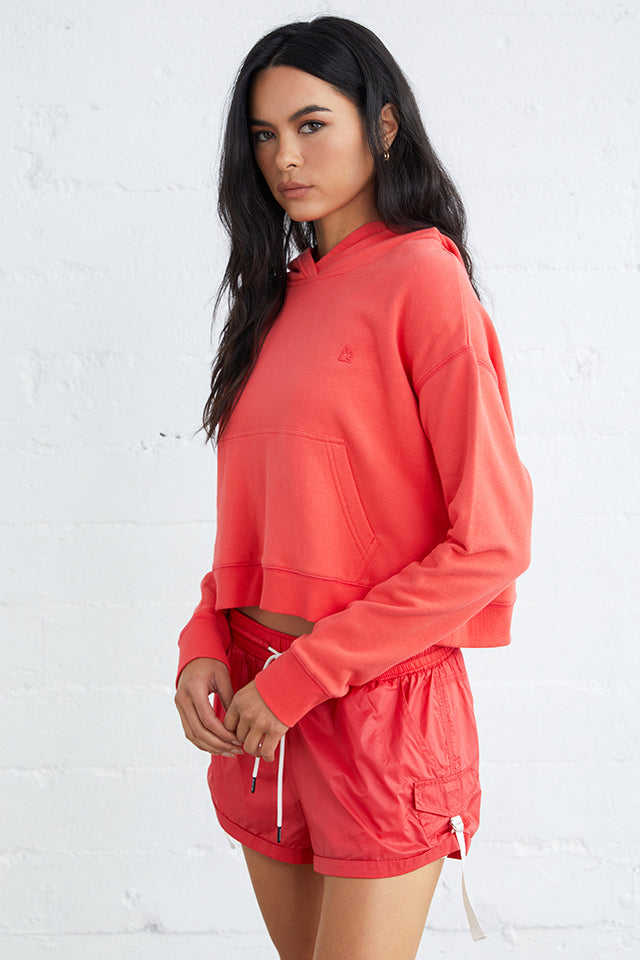 Essential Linden Cropped Hoodie