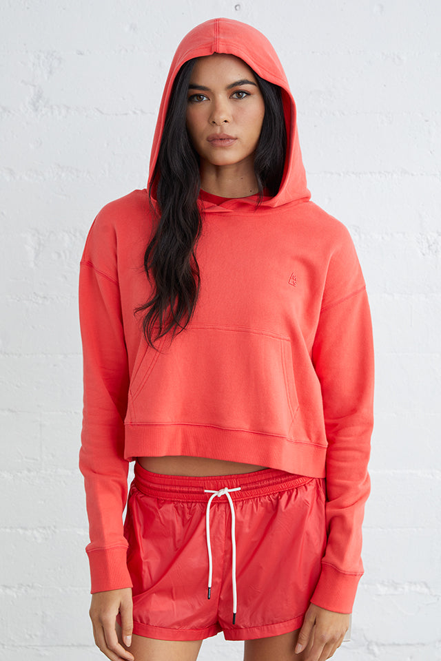 Essential Linden Cropped Hoodie