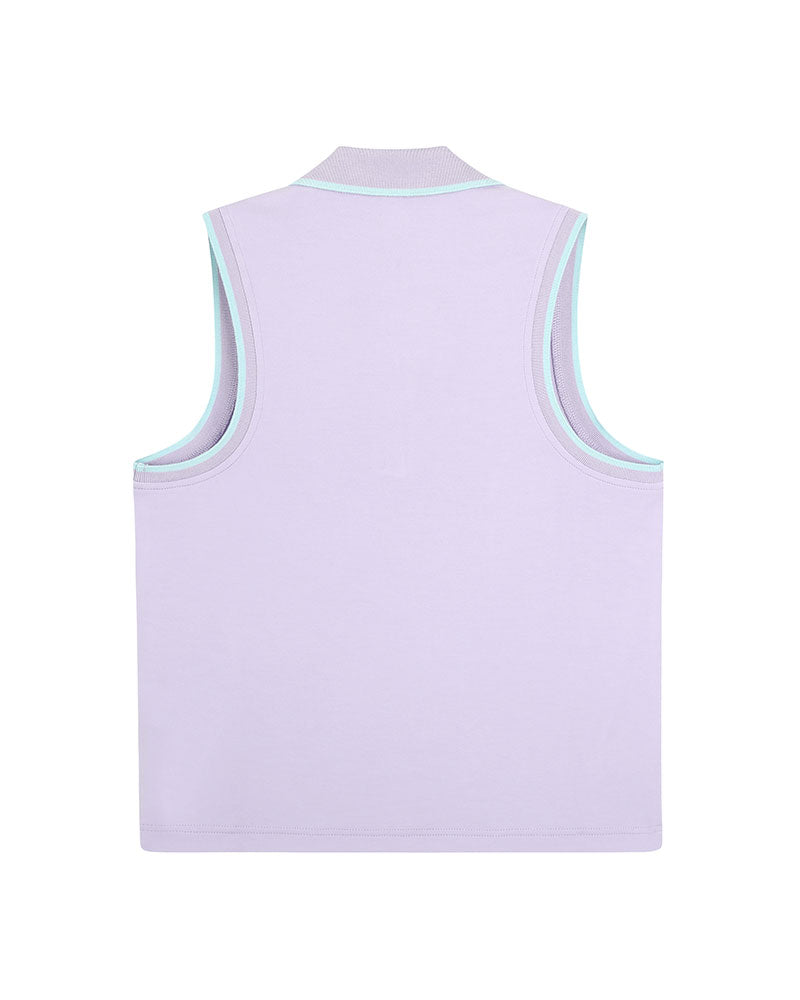 Roya Sleeveless Polo