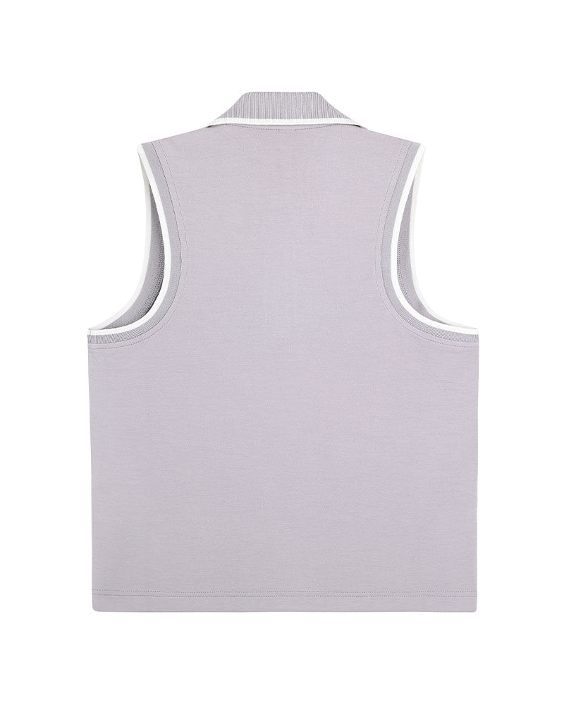 Roya Sleeveless Polo