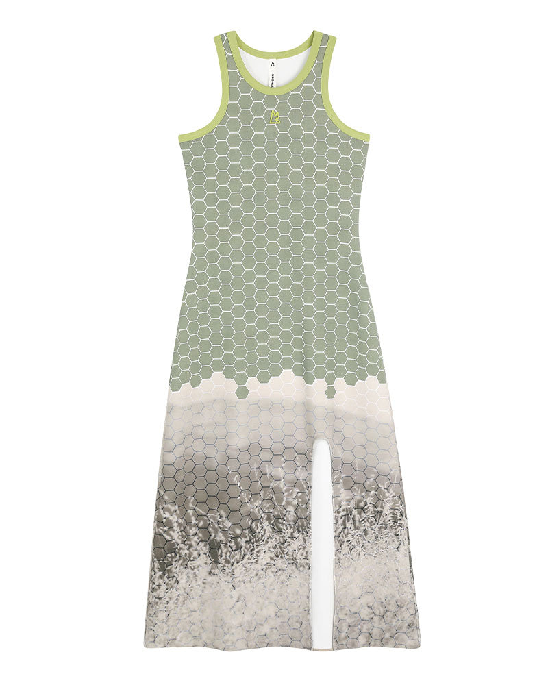 Hex & Hill Maxi Slit Dress