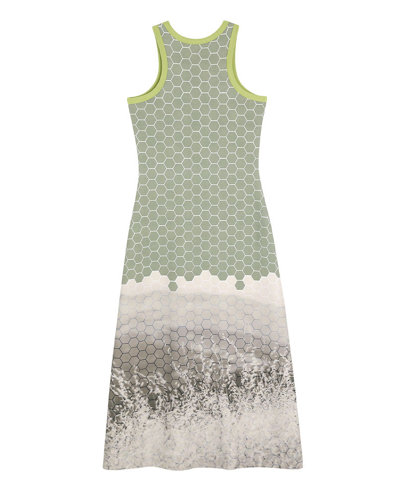 Hex & Hill Maxi Slit Dress